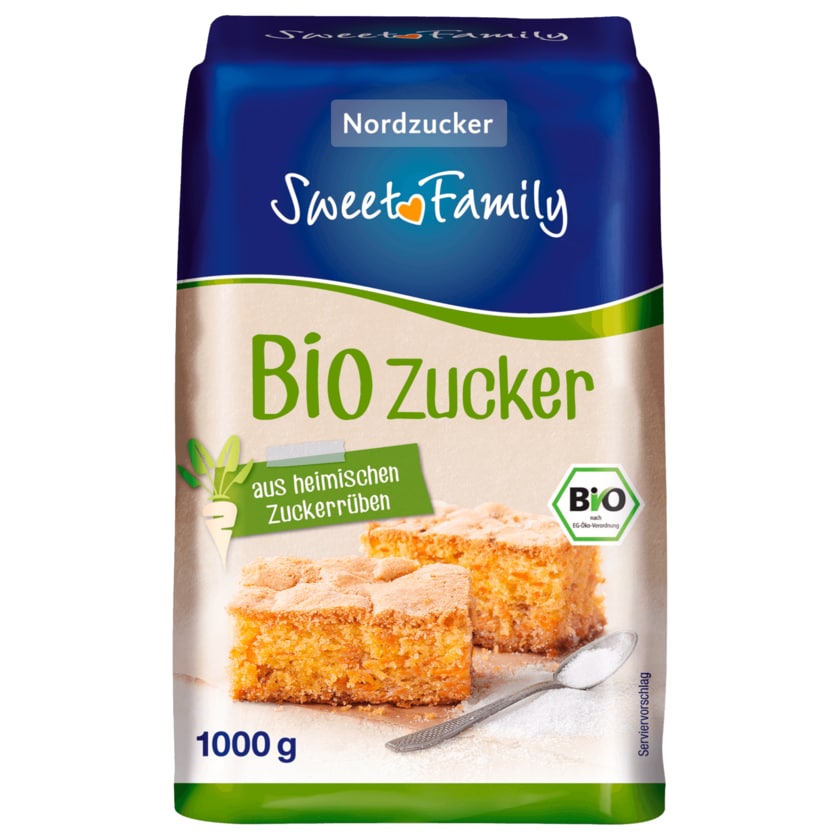 Nordzucker Sweet Family Bio Rübenzucker 1kg